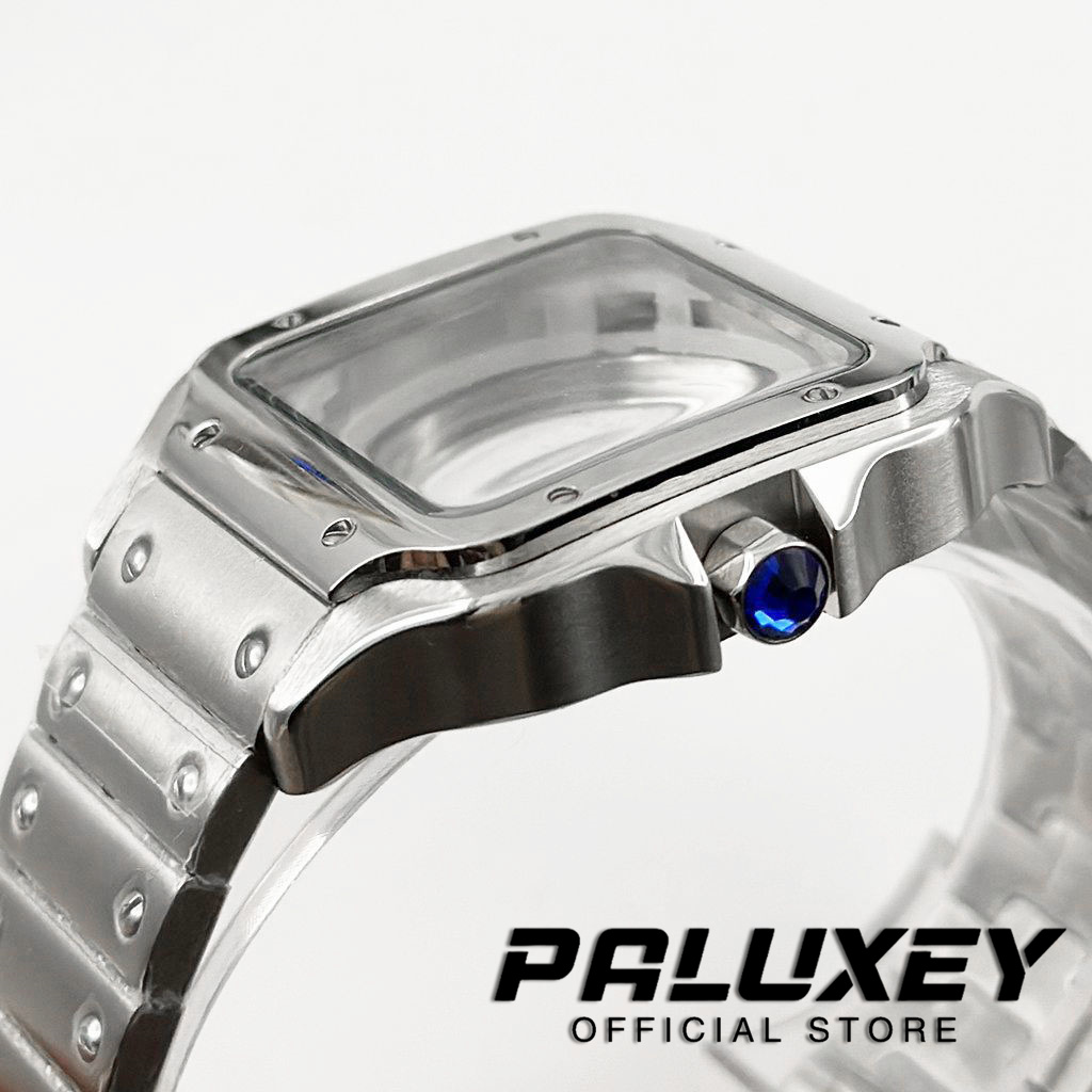 NH35 38mm Square Watch Case 31 - đánh giá và giá Reel Case