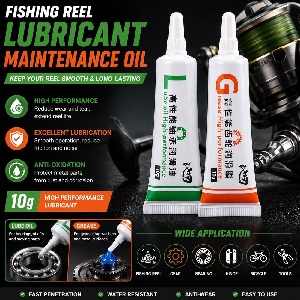 Fishing Reel Lubricant Oil Gre - đánh giá và giá Reel Grease