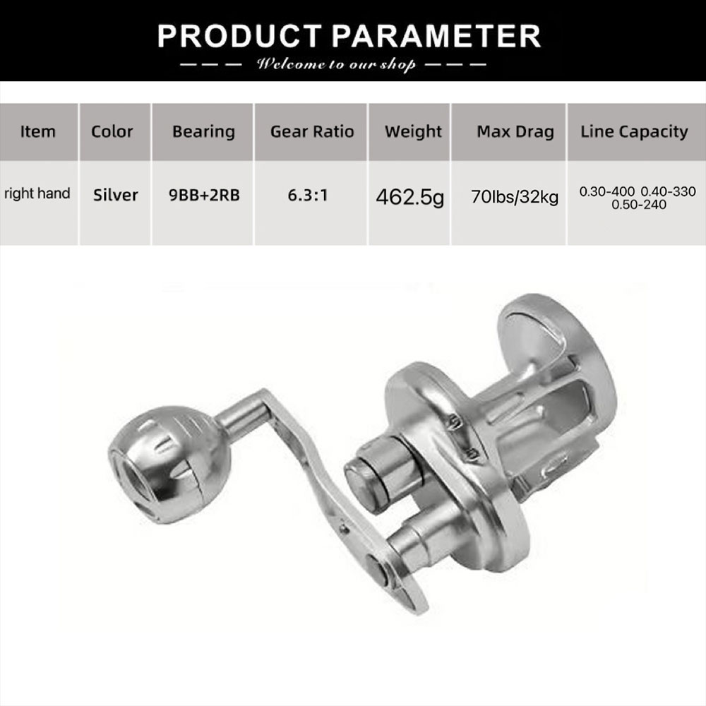 Saltwater Trolling Reel High S - đánh giá và giá Surf Reel